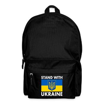 Stand with ukraine - Backpack - black - Front