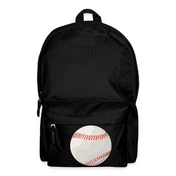 Baseball Ball Handschuh Spieler Amerika Geschenk - Rucksack - Schwarz - Vorne