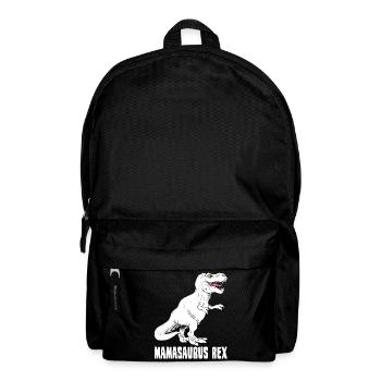 Mutter Dinosaurier - Mamasaurus Rex - Lustig - Rucksack - Schwarz - Vorne