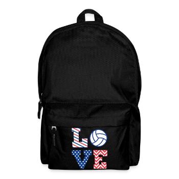 Volley-ball - Sac à dos - noir - Devant