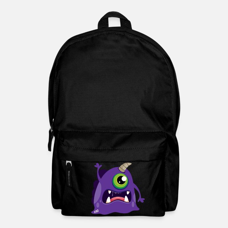 Monstaa Originaals Monster #10 - Rucksack - Schwarz