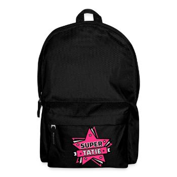 Super tatie - Sac à dos - noir - Devant