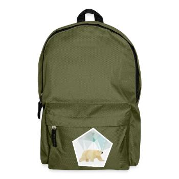 Polarbear-Polygon - Rucksack - Olivgrün - Vorne
