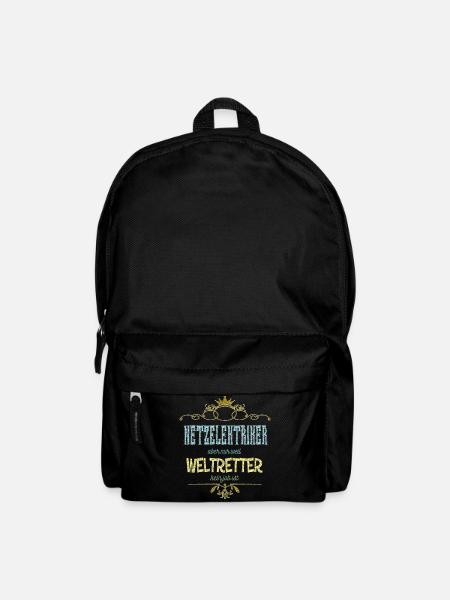 Netzelektriker Weltretter - Rucksack - Schwarz