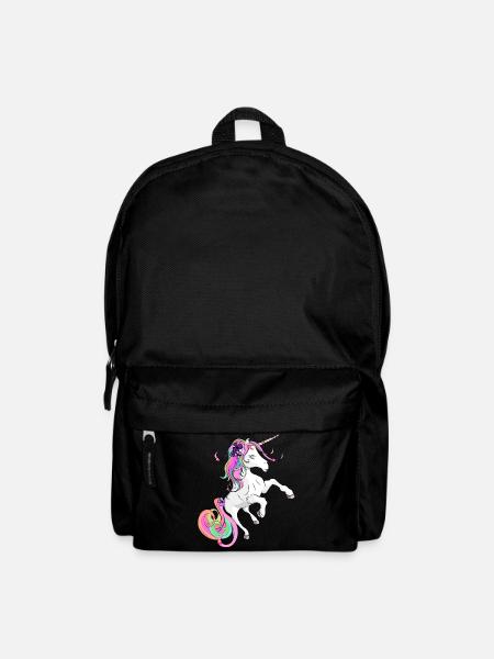 Licorne douce licorne - Sac à dos - noir
