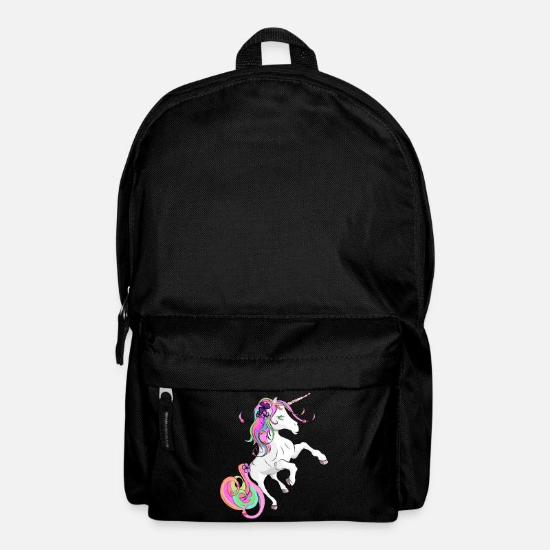 Licorne douce licorne - Sac à dos - noir