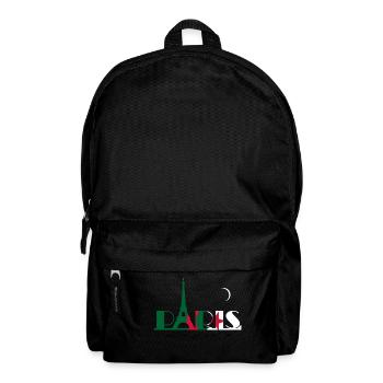 Algérien à Paris - Sac à dos - noir - Devant
