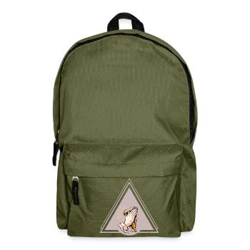 Priez pour la pizza - Sac à dos - vert olive - Devant