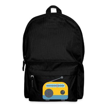 radio - Sac à dos - noir - Devant