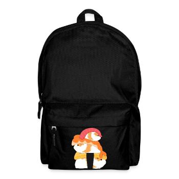 Guinea Pig Sushi - Backpack - black - Front