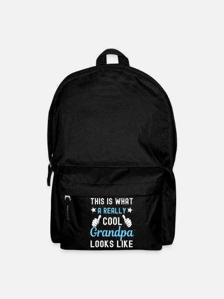 Grand-père grand-père - Sac à dos - noir