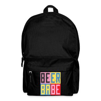 Beer Babe - Backpack - black - Front