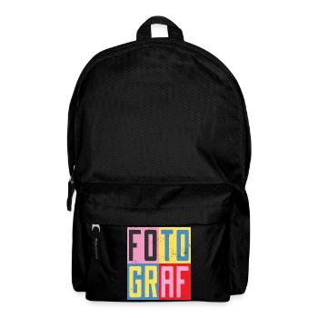 Fotograf Design - Rucksack - Schwarz - Vorne