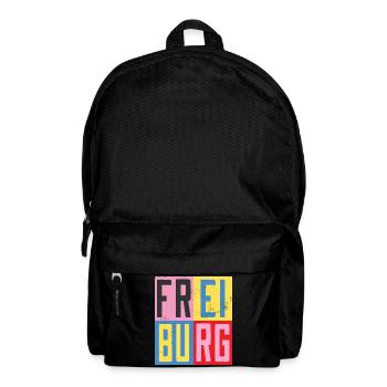 Freiburg Städte Design - Rucksack - Schwarz - Vorne