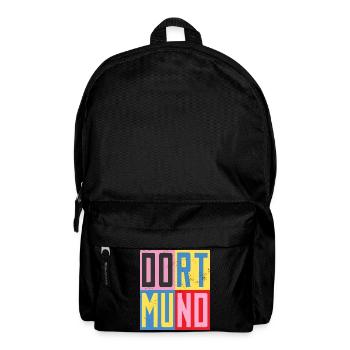 Dortmunder Städte Design - Rucksack - Schwarz - Vorne