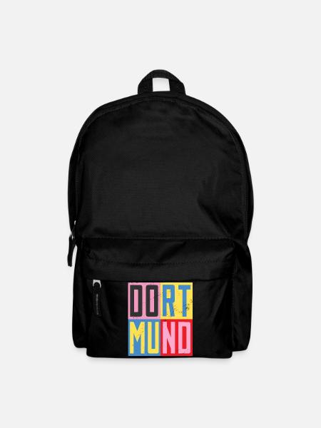 Dortmunder Städte Design - Rucksack - Schwarz