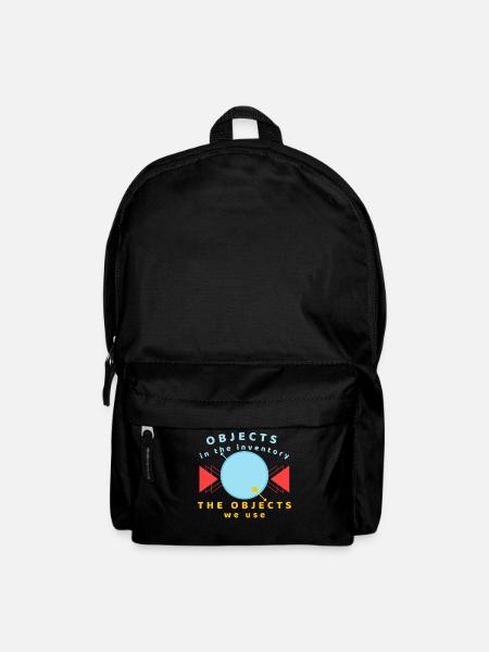 Objects in the Inventory We Use - Backpack - black