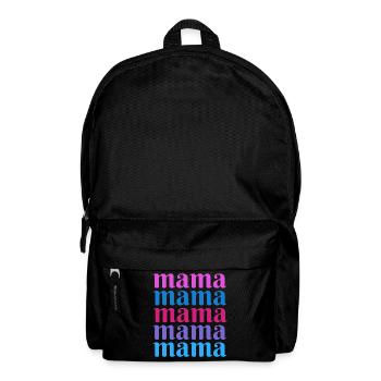 Mama - Rucksack - Schwarz - Vorne