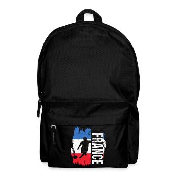 France équipe de football cadeau pour footballeur - Sac à dos - noir - Devant