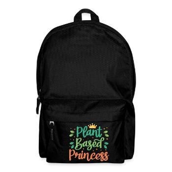 PRINZESSIN AUF PFLANZLICHER BASIS - Rucksack - Schwarz - Vorne