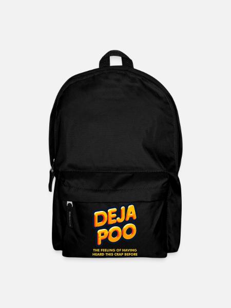 Deja Poo - Backpack - black