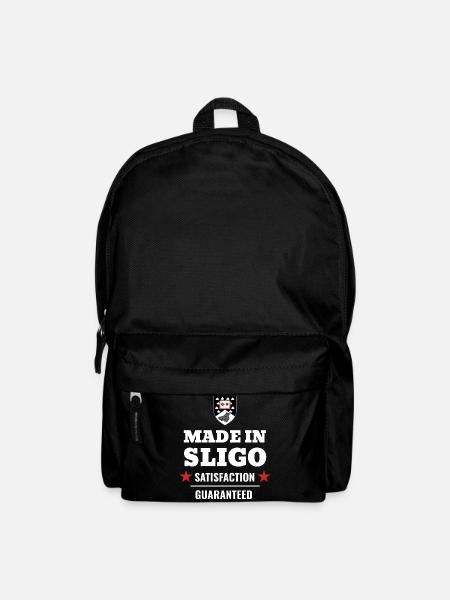 Made in Sligo Satisfaction Guaranteed Ireland - Backpack - black