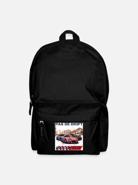 Drift urbain Japonais – Pas de Drift Pas de Fun - Sac à dos - noir