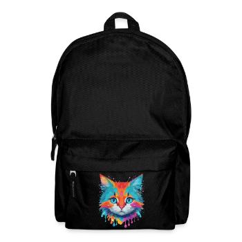 Cute Cat - Backpack - black - Front