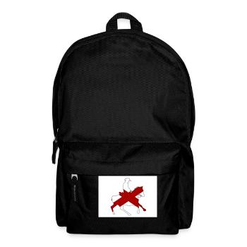 Alabama Staatsflagge Cowboy - Rucksack - Schwarz - Vorne