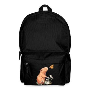 Capybara Butterfly - Backpack - black - Front