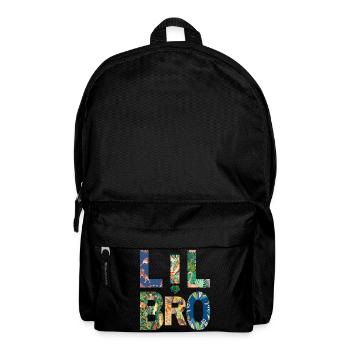 LIL BRO - Brother - Little Brother - Matching Look - Backpack - black - Front