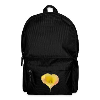 YELLOW CALLA LILY - Backpack - black - Front