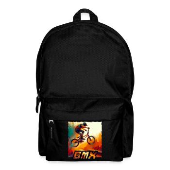 BMX Bike - Rucksack - Schwarz - Vorne