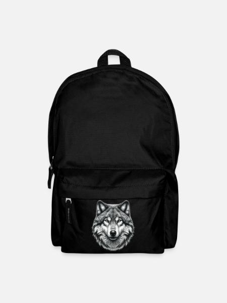 Wolf - Backpack - black