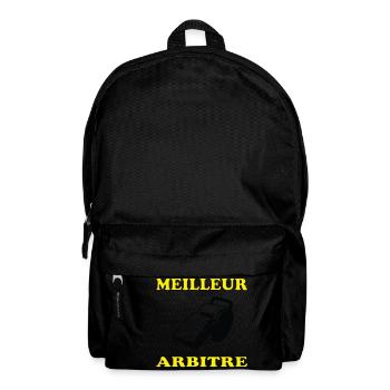 Bester Schiedsrichter - Rucksack - Schwarz - Vorne