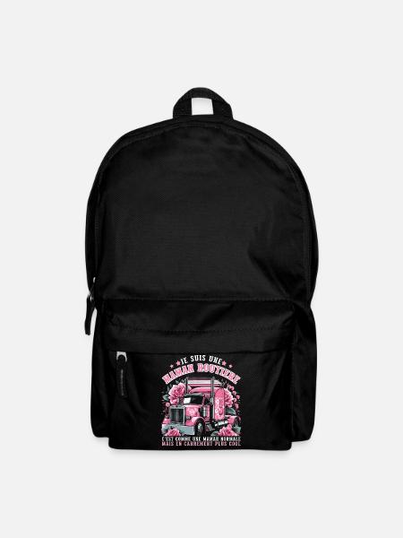 Je suis une maman routière cadeau fête des mères - Sac à dos - noir
