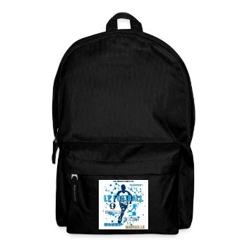 Football Bleu Marseille - Sac à dos - noir - Devant