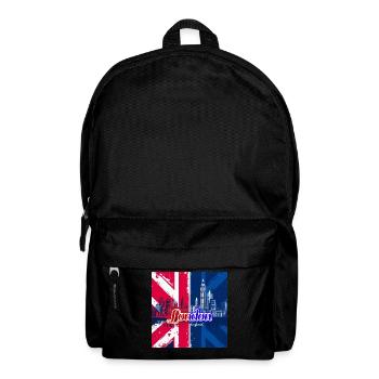 London Union Jack Skyline - Backpack - black - Front