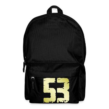 53 Number Vintage - Backpack - black - Front