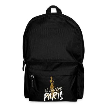 Venus de Milo Skulptur aus dem Louvre Paris - Rucksack - Schwarz - Vorne
