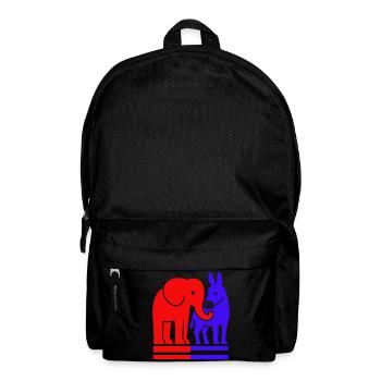 Elephant and Donkey USA - Sac à dos - noir - Devant