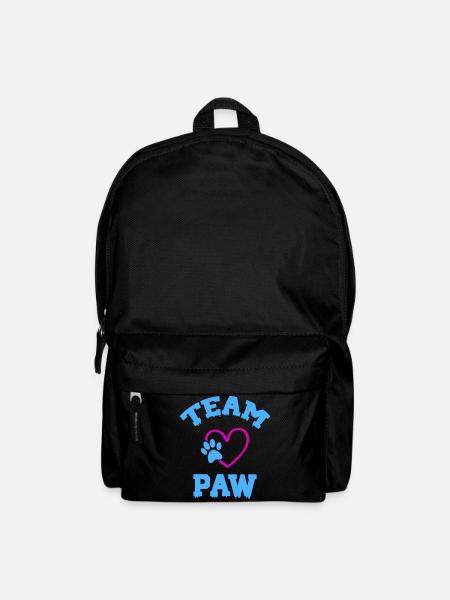 Logo de l’équipe Paws Heart - Sac à dos - noir