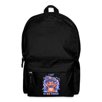 The Bear Minimum Spell - Backpack - black - Front