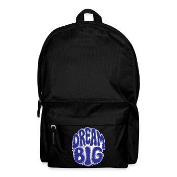 TRÄUME GROSS [Lass uns reden] - Rucksack - Schwarz - Vorne