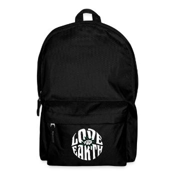 Love your Earth - Backpack - black - Front