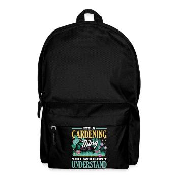 Garten- Und Pflanzenliebhaber Geschenke - Rucksack - Schwarz - Vorne