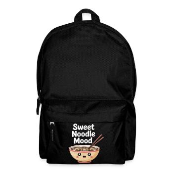 Sweet Noodle Mood - Rucksack - Schwarz - Vorne