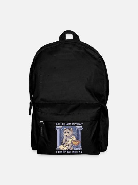 kein Geld - Rucksack - Schwarz