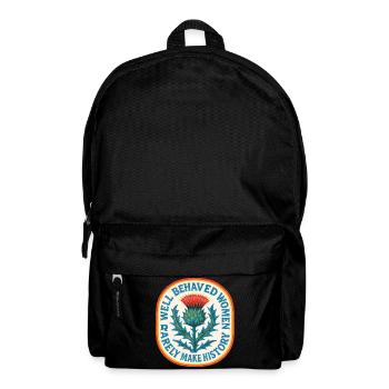 Thistle Patch: Rebel Women History - Backpack - black - Front