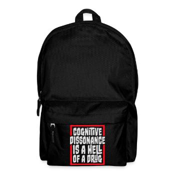 La dissonance cognitive est un sacré dicton. - Sac à dos - noir - Devant